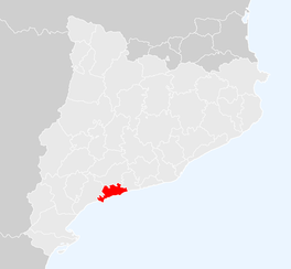 Kaart van comarca