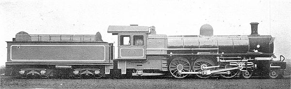 CSAR Class 10 no. 651, SAR no. 733, c. 1904