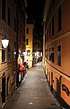 Italiano: Scorcio del centro storico di Varazze di notte.