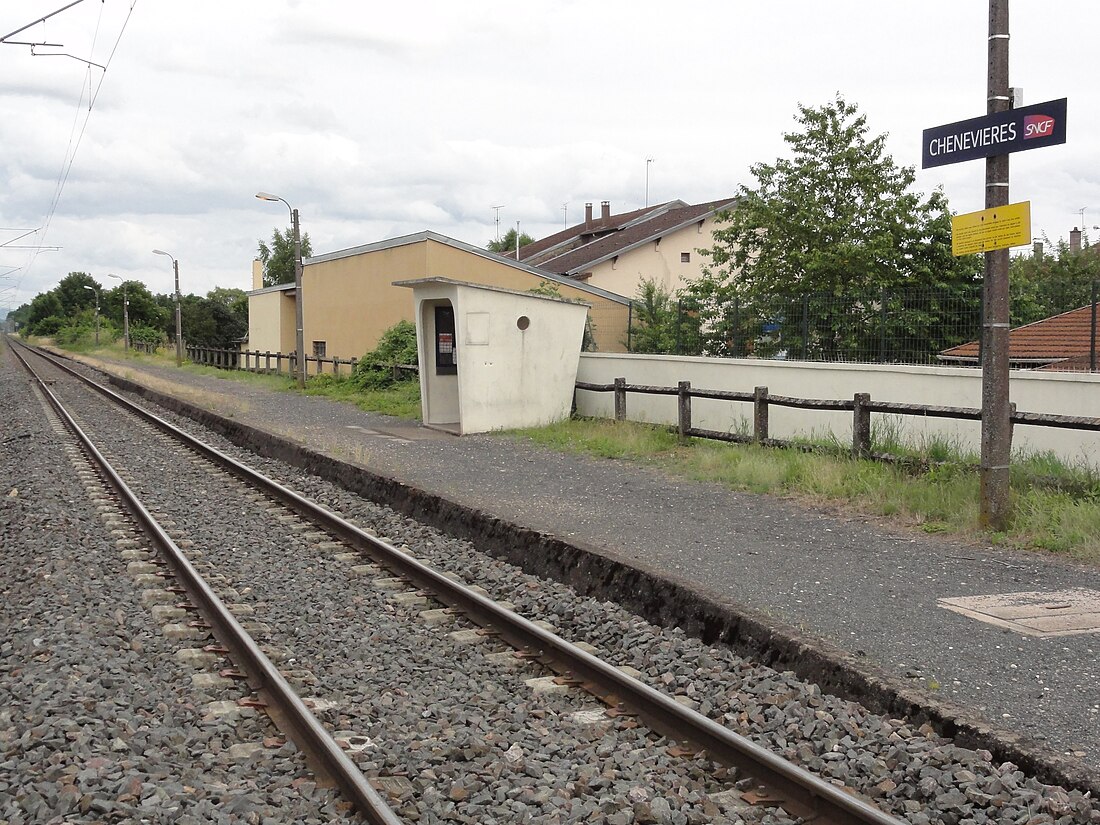 Gare de Chenevières