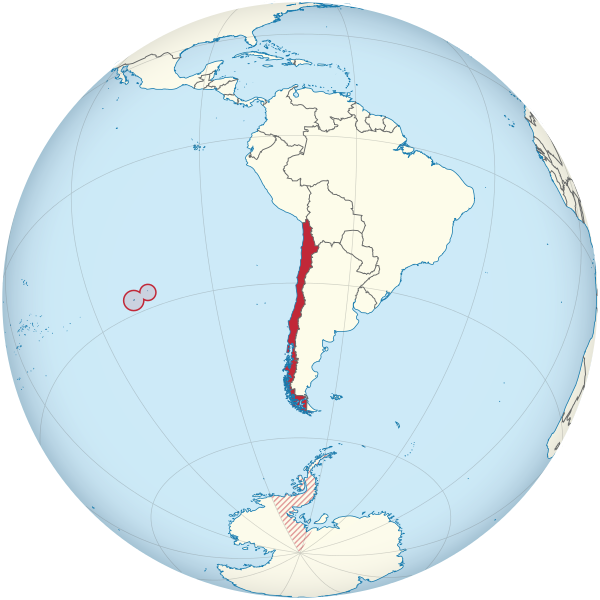 File:Chile on the globe (Antarctica claims hatched) (Easter Islands special) (Chile centered).svg