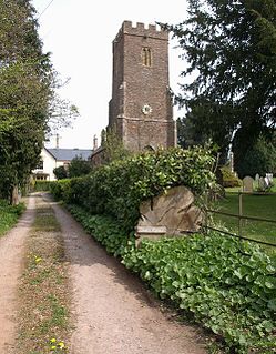 Church of St Edward King and Martyr, Goathurst Church in Somerset, England