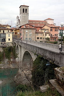 Il ponte del Diavolo sul fiume Natisone