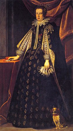 Claudia de' Medici, Duchess of Urbino and Archduchess of Austria by Sustermans.jpg
