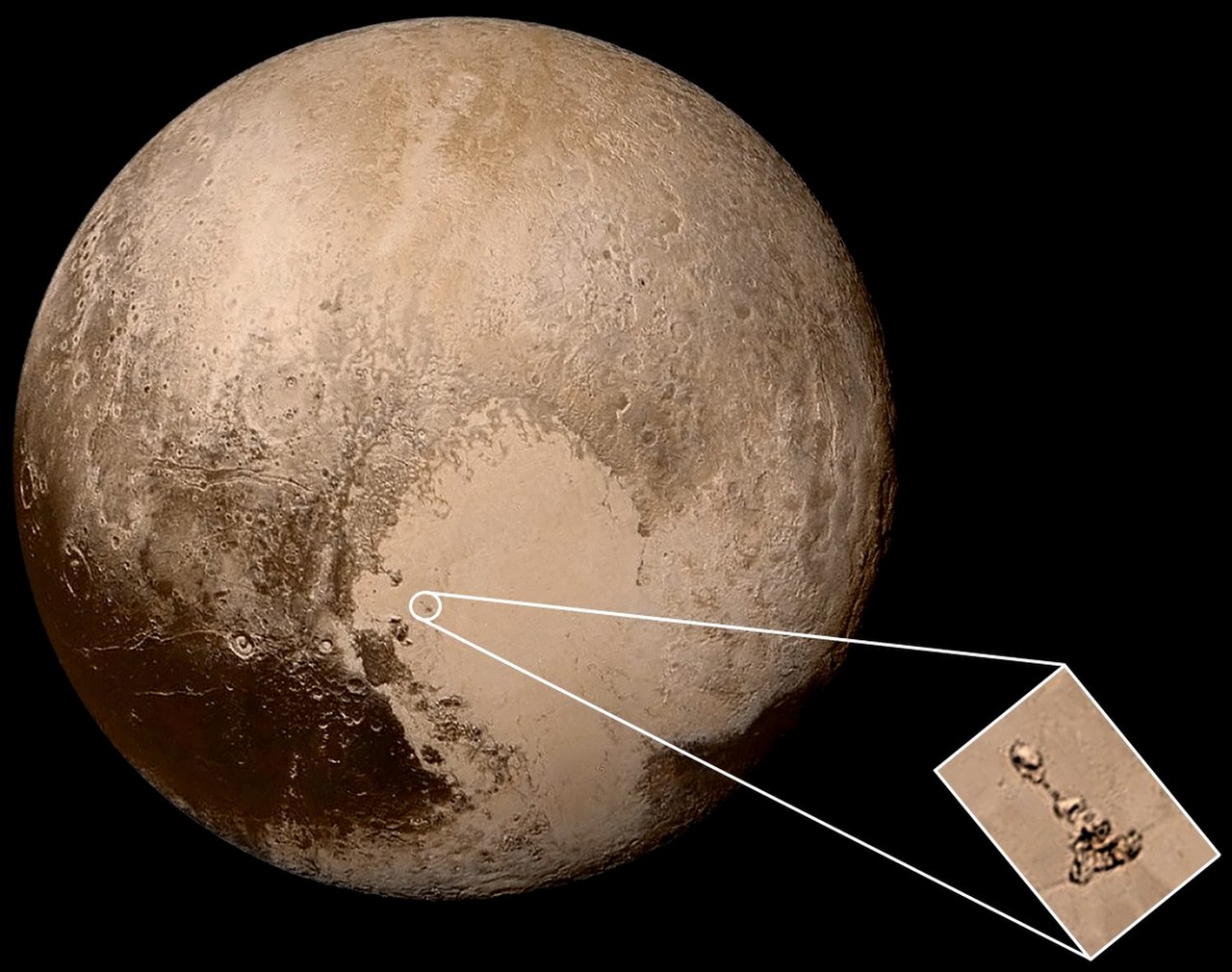 Спутники и кольца Плутона