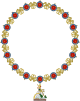 Colar da Ordem da Jarreteira.svg