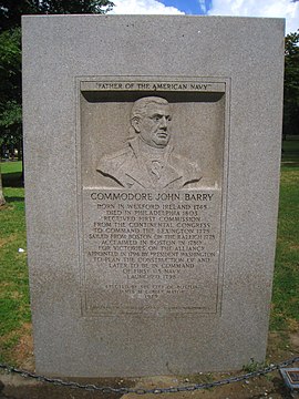 Commodore John Barry plaque, Boston - IMG 9554.JPG
