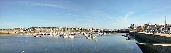 Le port de plaisance de Concarneau