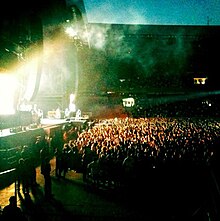 Concert de Green Day au Parc des Princes.