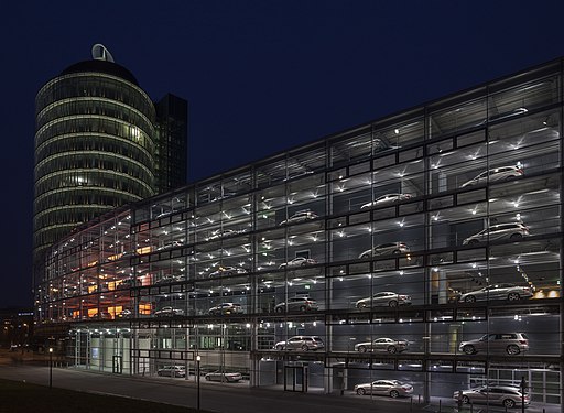 Mercedes-Benz dealership, Munich, Germany.