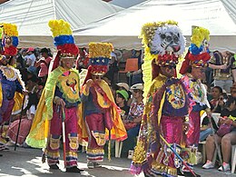 Congos troupe in Barranquilla carnival Congos carnaval de Barranquilla2024-02-14.jpg