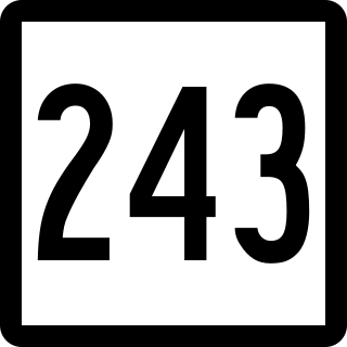 <span class="mw-page-title-main">Connecticut Route 243</span>