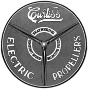 Logo of the Curtiss Electric Propellers.