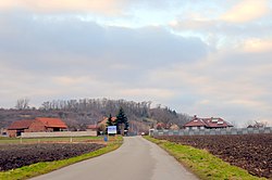 Dřínov seen from the south