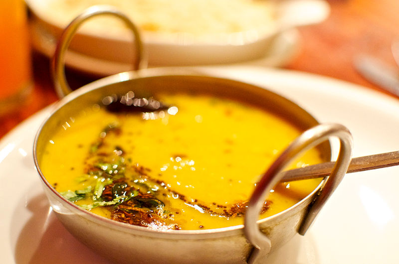 File:Daal after Tadka Pulse Soup India.jpg