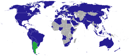 Diplomatic missions of Argentina