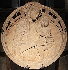 Madonna del Perdono av Donatello.