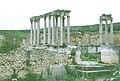 Dougga: Rückseite Theater