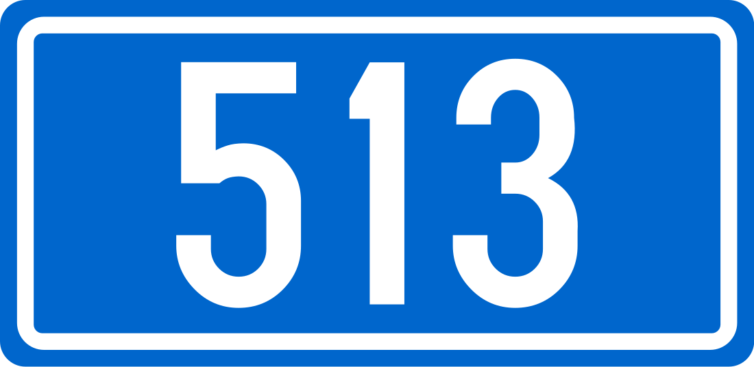 D513 road