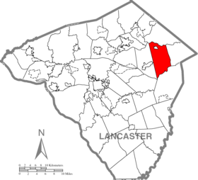 Localisation de East Earl Township