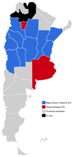 1886 Argentine presidential election