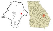 Thumbnail for File:Emanuel County Georgia Incorporated and Unincorporated areas Twin City Highlighted.svg