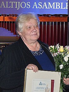 Ene Mihkelson in 2010