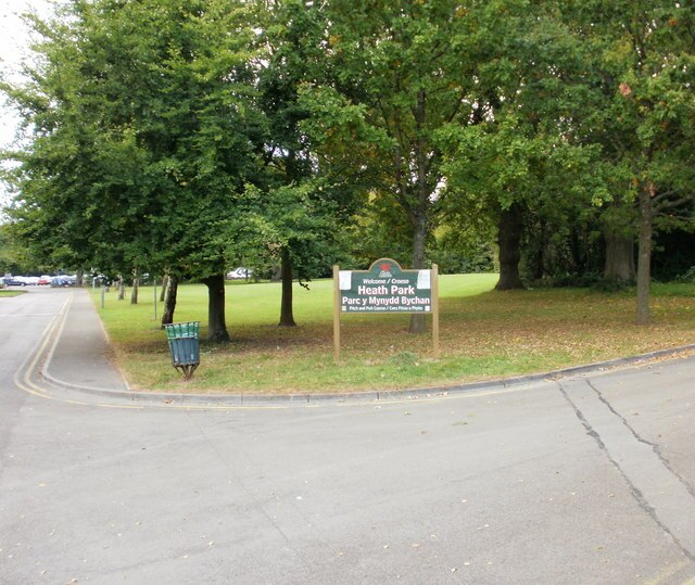Entrance to Heath Park