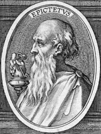 Epictetus from L. Annaei Senecae philosophi Opera, 1605, title page detail.png