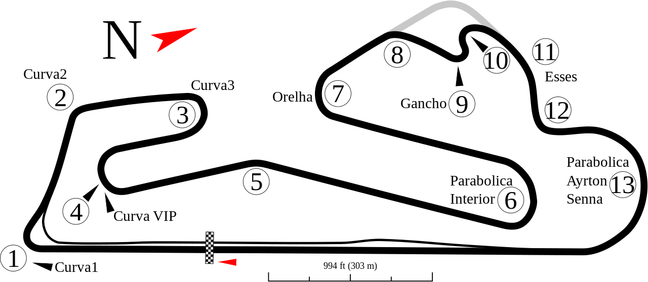 Image of Estoril track map