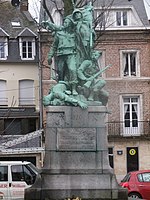 1870 ölüleri için Dieppe anıtı