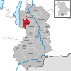 Location of the municipality of Eurasburg in the Bad Tölz-Wolfratshausen district