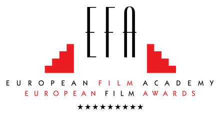 The European Film Academy (logo pictured) was founded in Berlin.