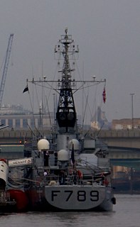 French aviso <i>Lieutenant de vaisseau Le Hénaff</i> DEstienne dOrves-class aviso of the French Navy