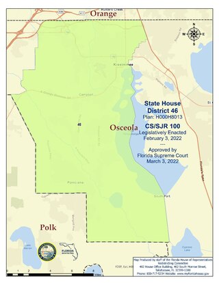<span class="mw-page-title-main">Florida's 46th House of Representatives district</span> American legislative district