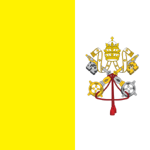 バチカン市国の旗