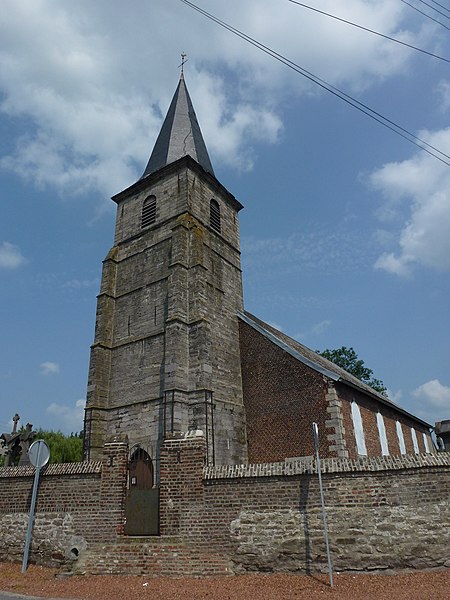 File:Flines-lès-Mortagne (Nord, Fr) église.JPG