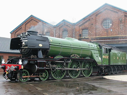 Perhaps the most famous steam locomotive in the world - Flying Scotsman