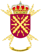 Coat of Arms of the Spanish Army Signals Command
