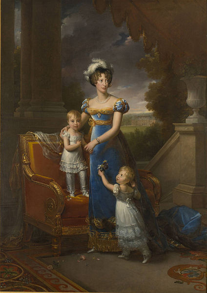 File:François Gérard - La duchesse de Berry et ses enfants,1822.jpg