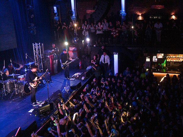 Frank Iero and the Future Violents performing in Chile, as part of their Southamerican Tour 2019