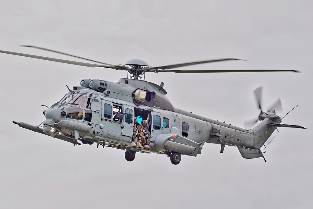 French Air Force EC725 lift off.jpg
