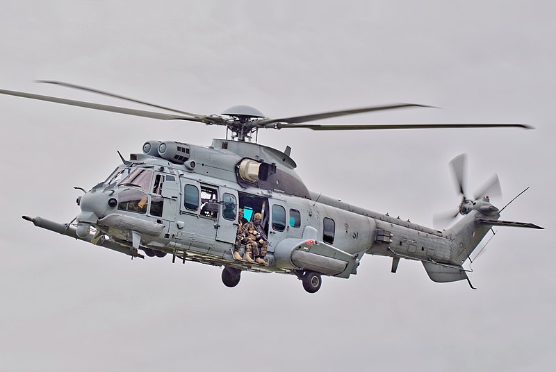 File:French Air Force EC725 lift off.jpg