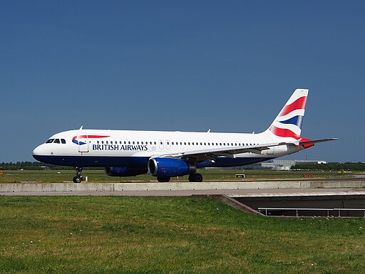 G-EUUF British Airways Airbus A320-232 - cn 1814 taxiing 21july2013 pic-002