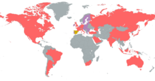 G20 Countries members in map G20 map.png