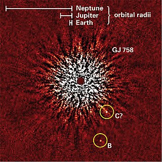 <span class="mw-page-title-main">Gliese 758</span> Star in the constellation Lyra