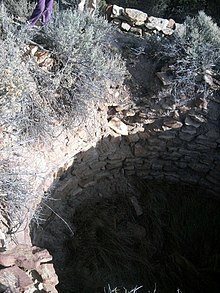 A reconstructed tower of the Gallina culture Northern New Mexico Gallina Towers Reconstructed Tower Gallina Culture.jpg