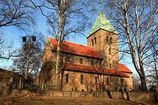 Old Aker Church church in Oslo, Norway