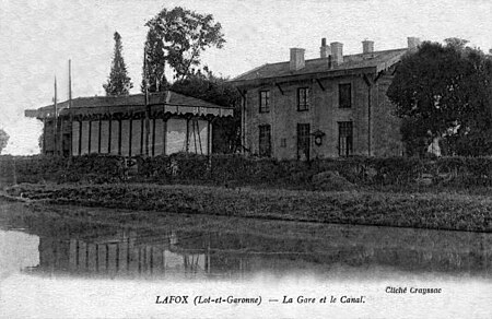 Gare Lafox 1900