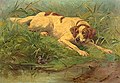 Gaston Gelibert - The dog and the woodcock.jpg
